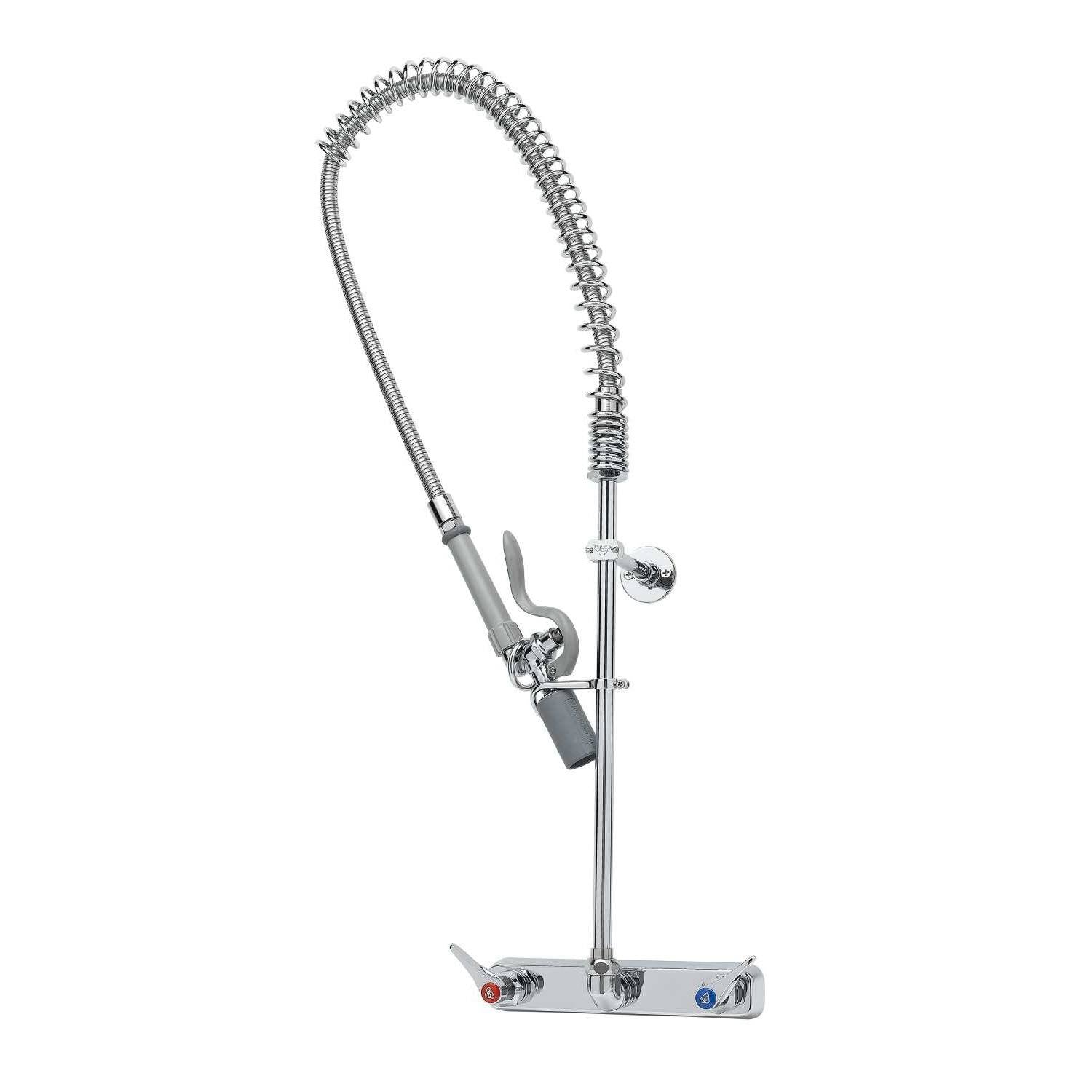 Brass Wall Mount Pre Rinse Unit with Cerama Cartridges H217