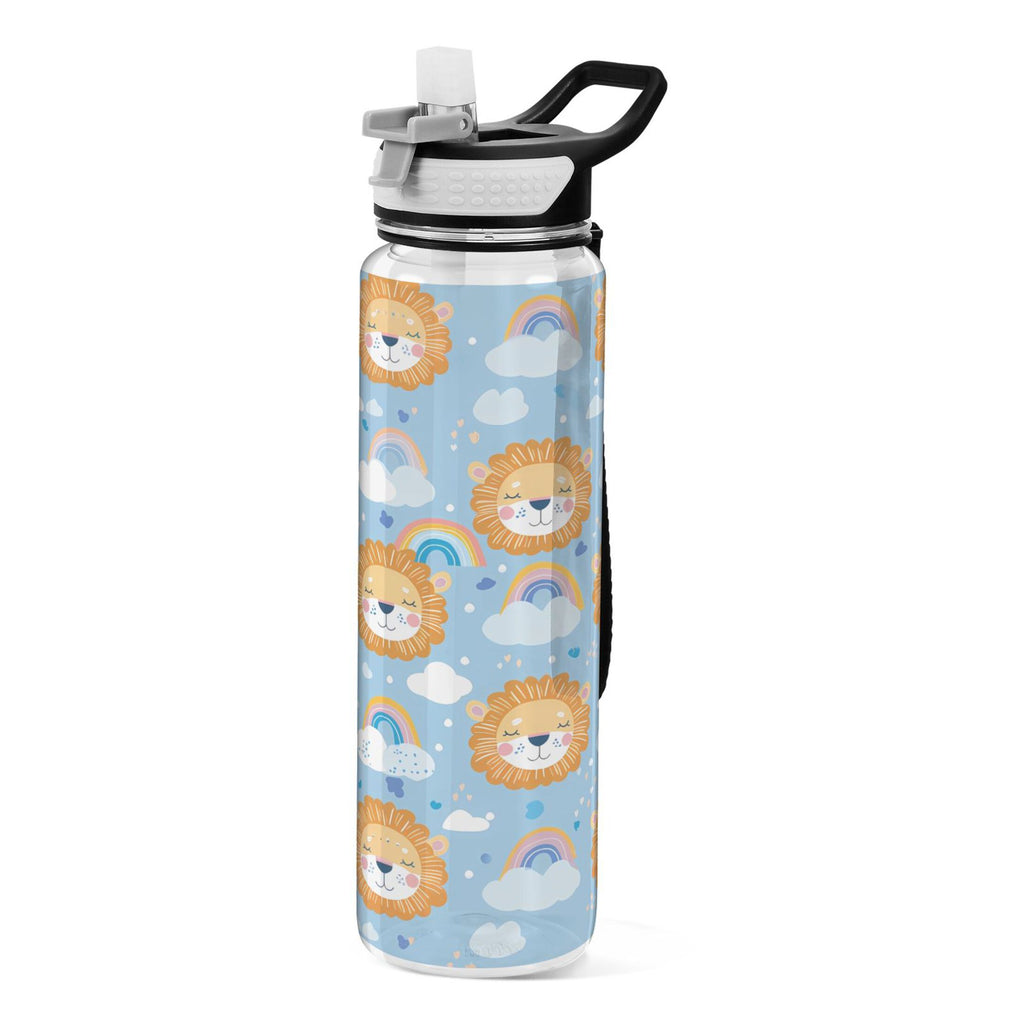 32oz Clear Triton Sports Water Bottle with Straw C926321