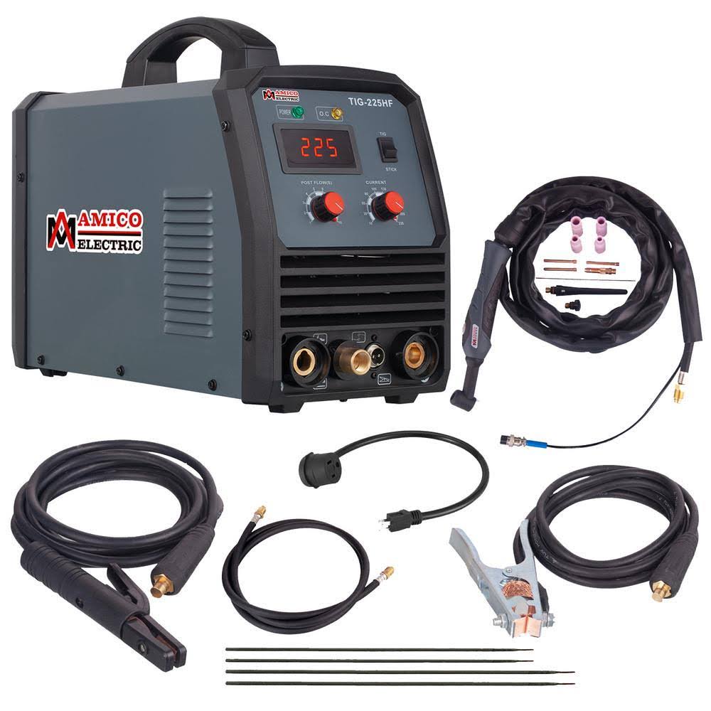 220 Amp HF TIG/Stick/ARC Welder Dual Voltage O74642