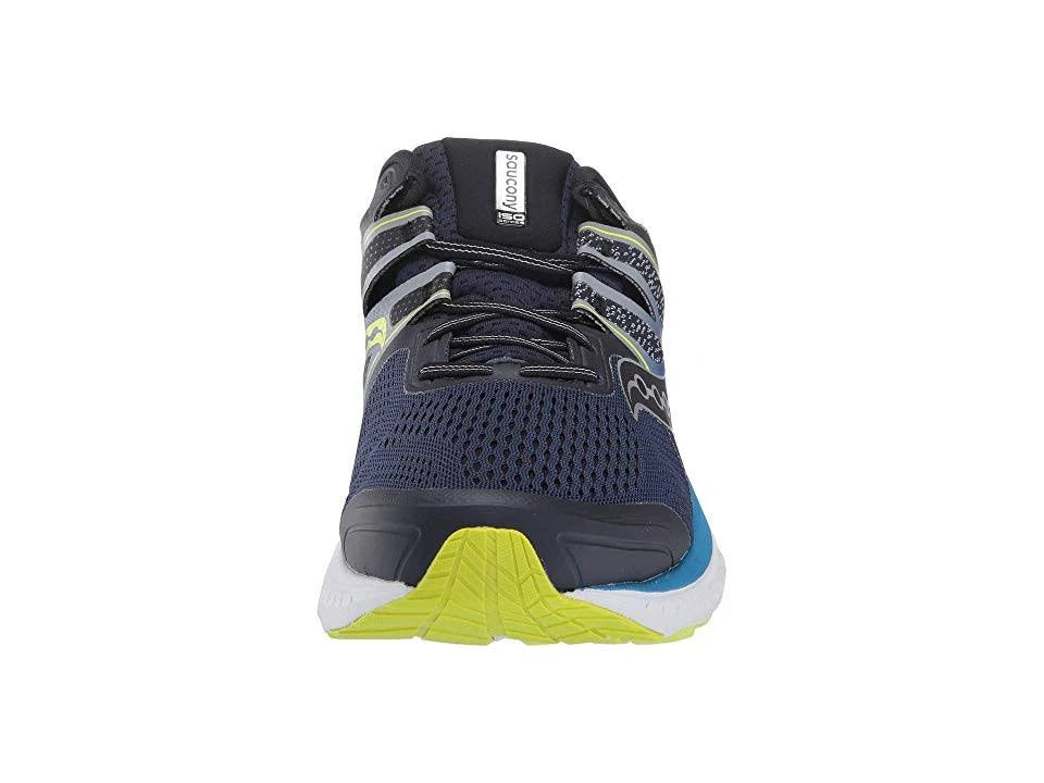 Navy Blue Citron Wide Running Shoes E21772