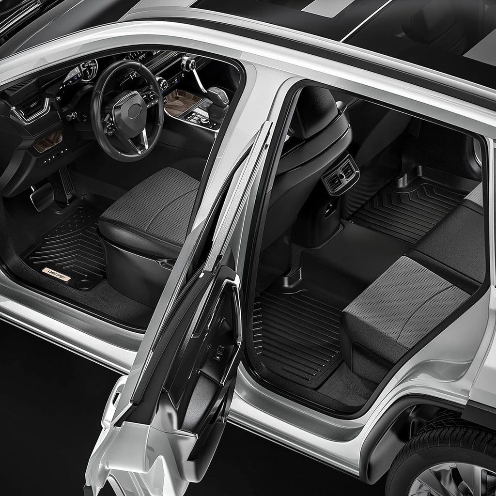 Black TPE Floor Liners Set D90875