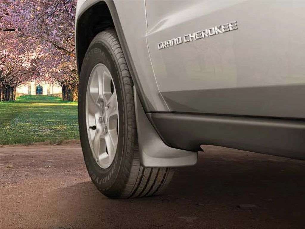 Black No Drill Splash Guard MudFlaps, Front Pair G194434
