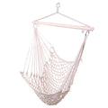 Beige Hanging Rope Air/Sky Chair Swing U312434