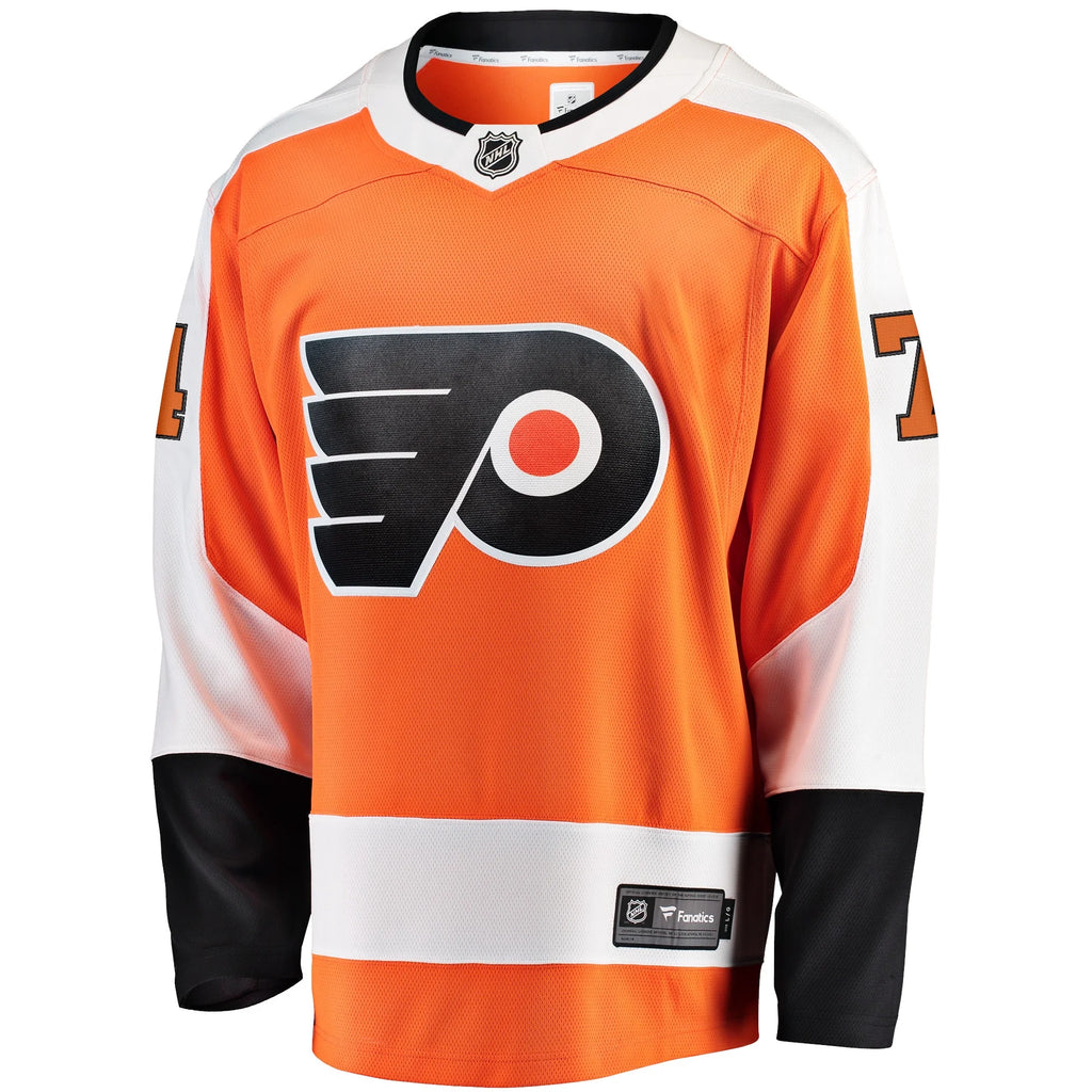 Orange Philadelphia Flyers Home Breakaway Player Jersey G873