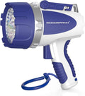 Rechargeable Waterproof Spotlight Flashlight 4500 Lumen Handheld Searchlight with Carrying Case X495