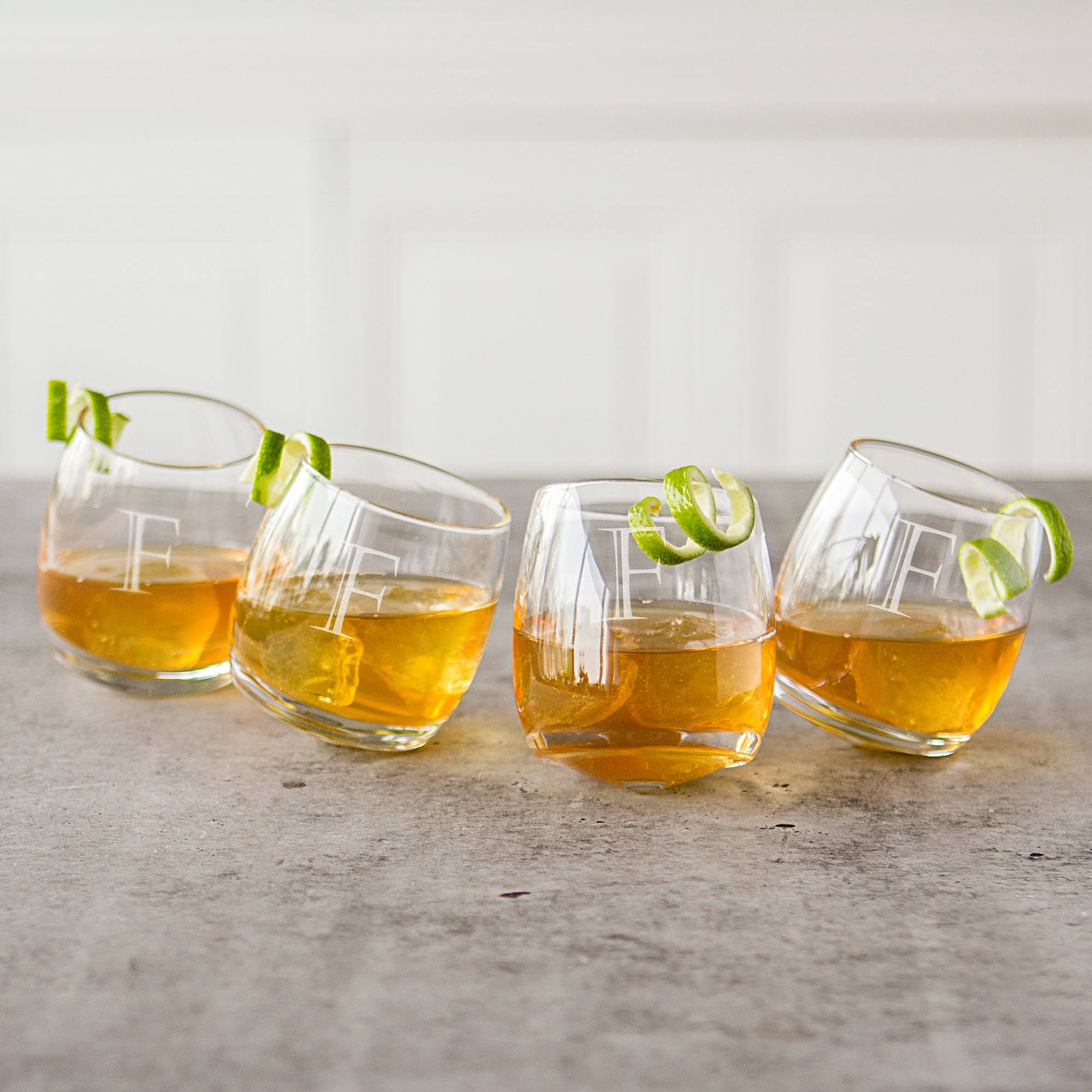 Set of 4 Whiskey Glasses G2763