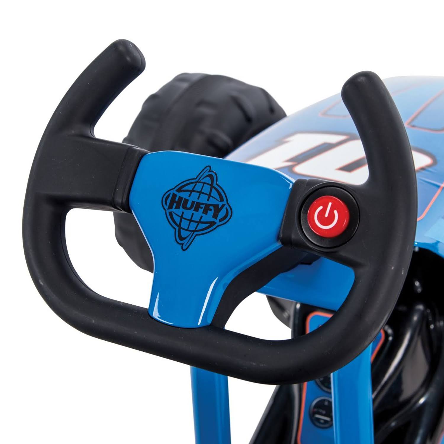 Blue 6V 2 in 1 Flat Kart Toy E96060