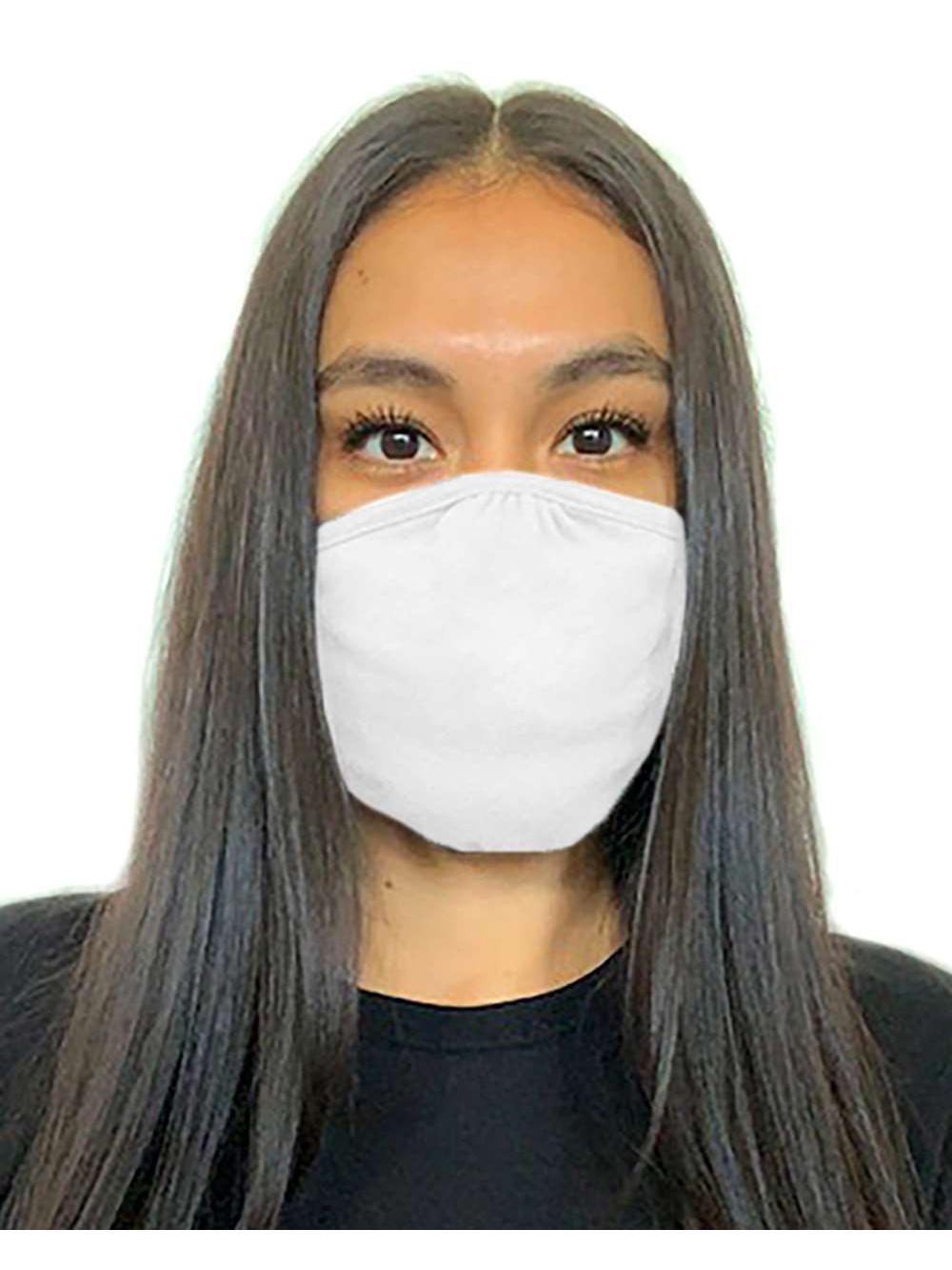 White CVC General Use Face Masks PK 48 P761