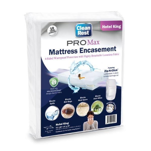Hotel King Mattress Encasement, Case of 3 V861492