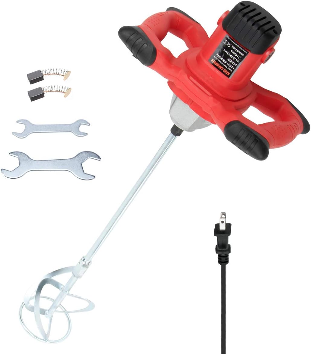 2100W Electric Mortar Mixer, 6-Speed, Pack of 2 Z720