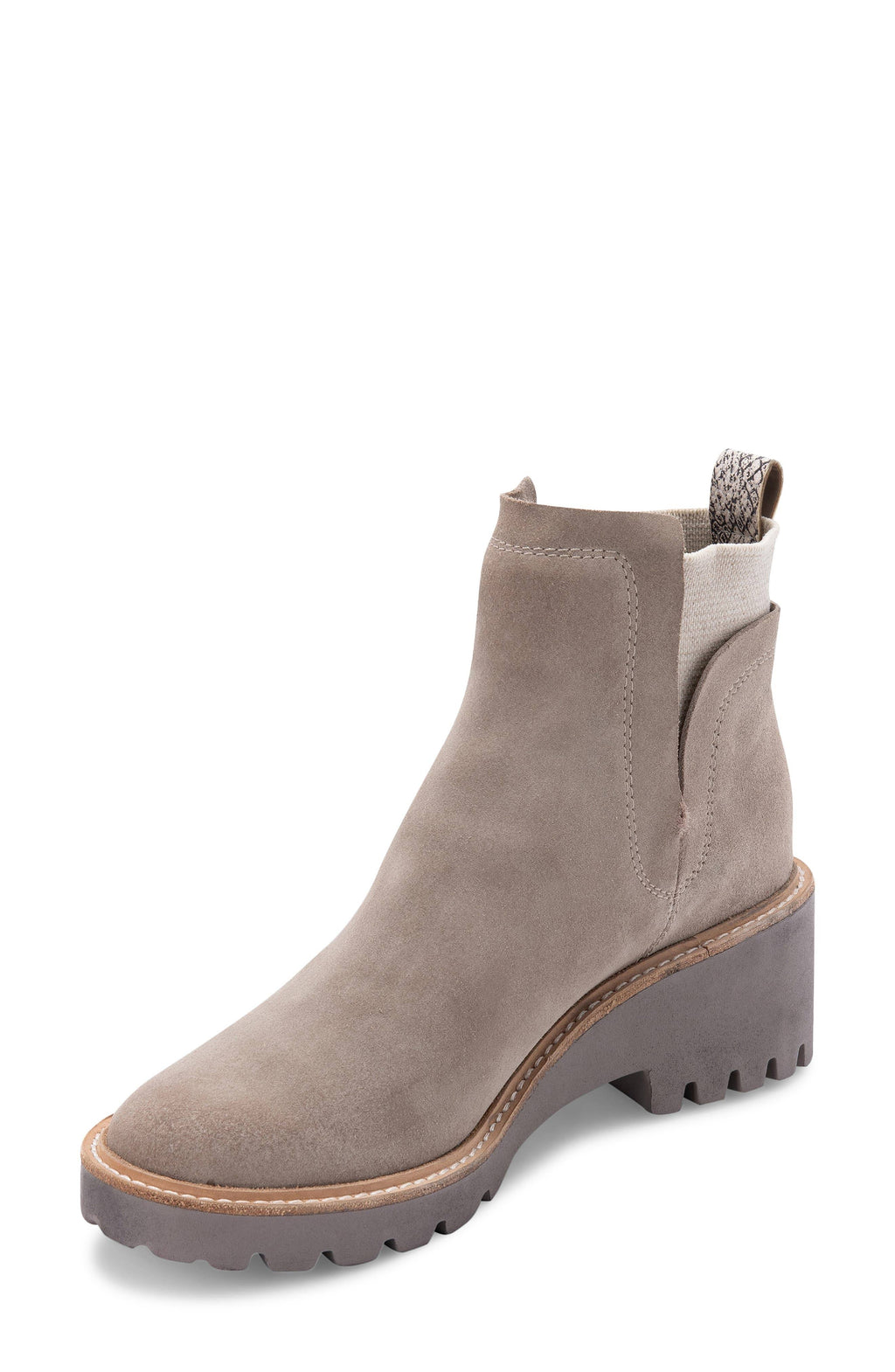 Almond Suede 8 Boots O4984