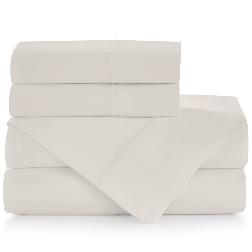 Ivory Fitted Sheet Queen Z153859