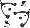 Front Upper Steel Control Arms Lower Ball Joints 4pc Set C40675