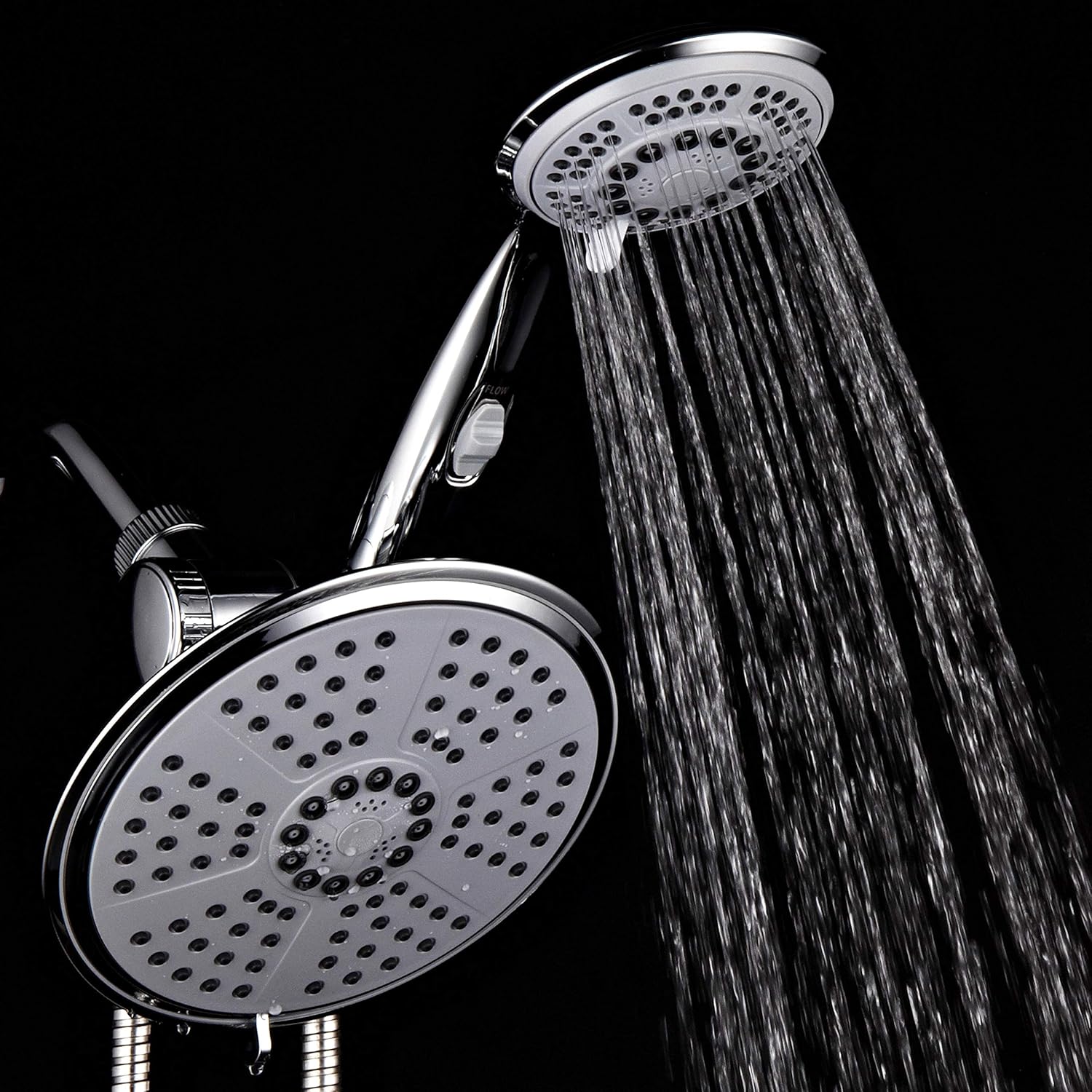 Chrome Finish Rainfall Combo Shower Head with Hand Shower W899930