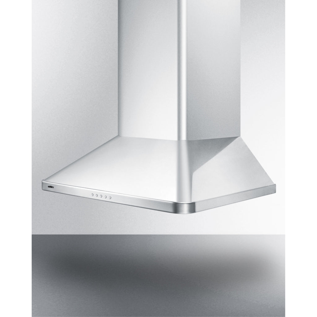 24" Wide Stainless Steel Wall-Mount Range Hood D374596