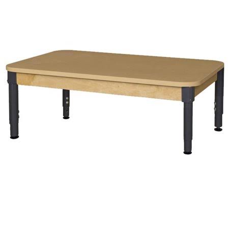 Rectangle High Pressure Laminate Table with Adjustable Legs V7858