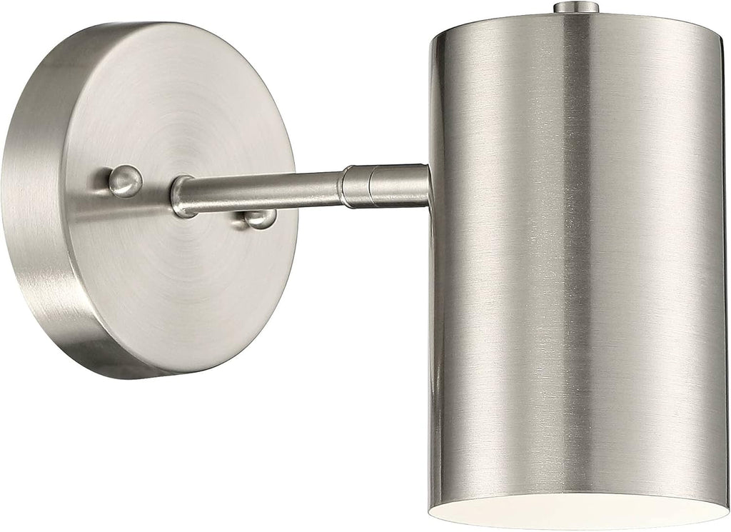 Brushed Nickel Metal Wall Mounted Lamp Light Fixture K4415