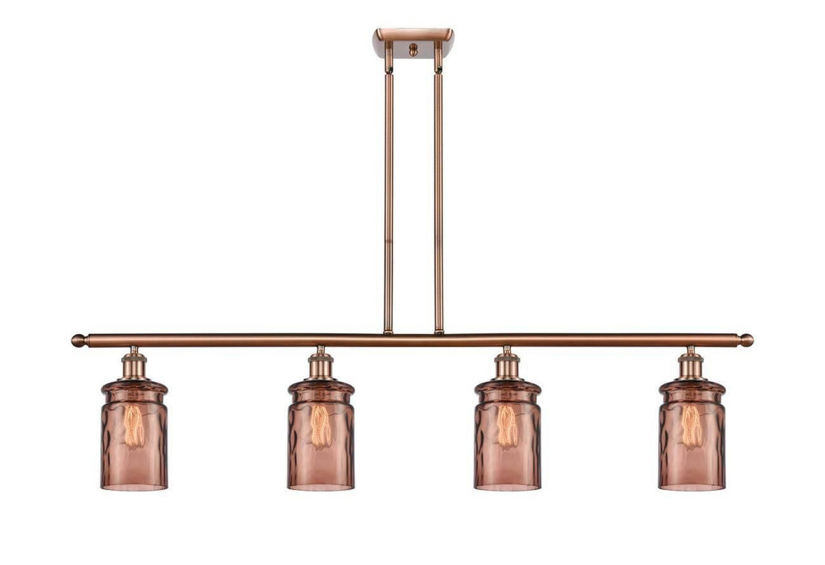 Antique Copper 3 Light Island Light Y63610