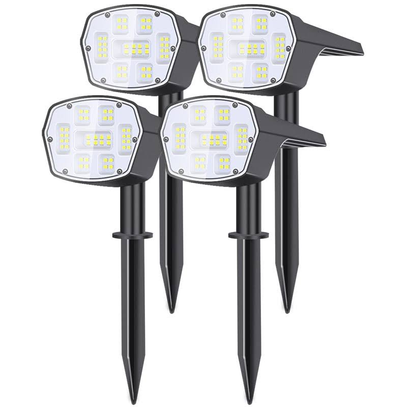40 LED Solar Powered Outdoor Landscape Spotlights T868704