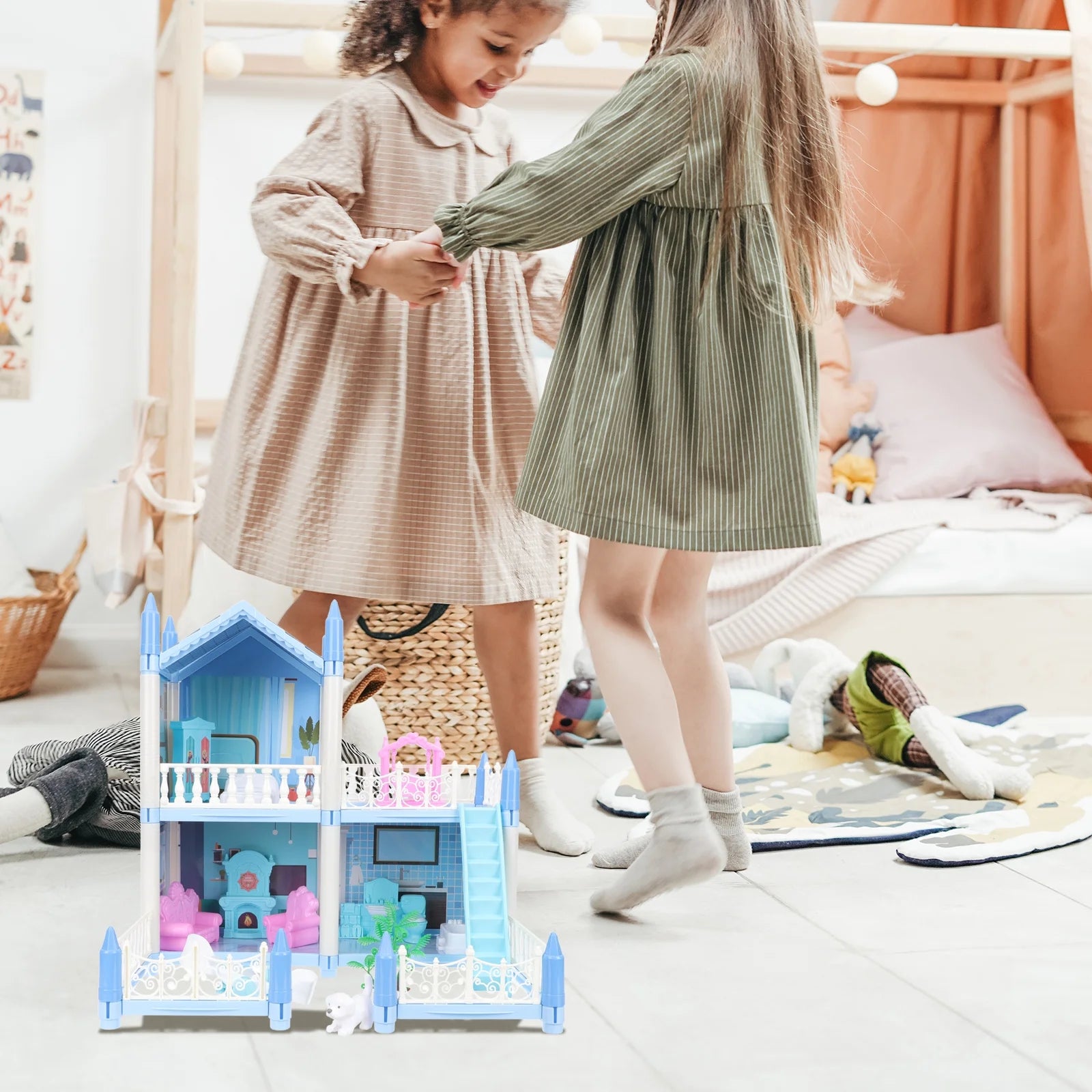 Castle Toy Dollhouse Miniatures O460