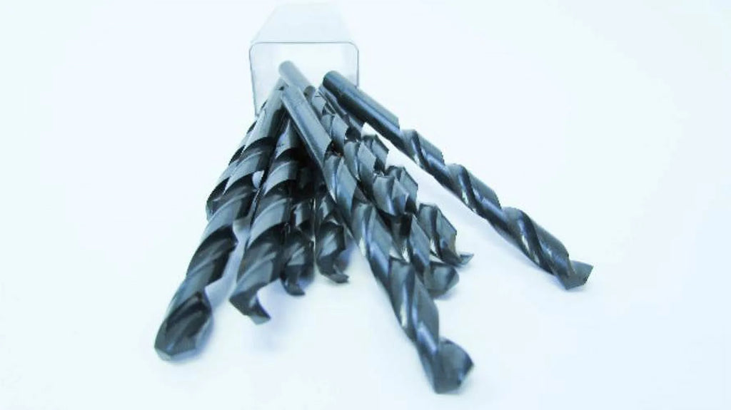 HSS Jobber Drill Bits 135 Split Point Black Oxide Size J 10/pkg Q6863