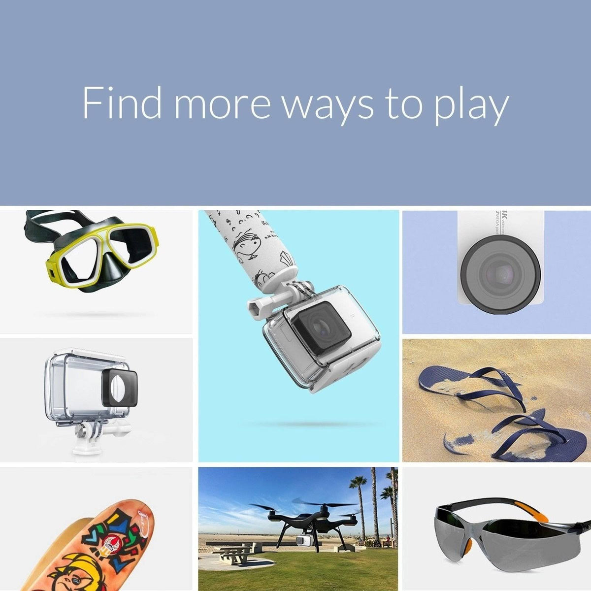 4K Action Camera 12.0 MP Ultra HD F582631