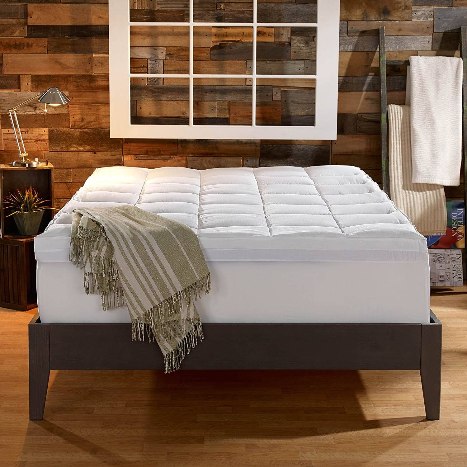 4-Inch Dual Layer Gel Memory Foam Mattress Topper, Full S125876