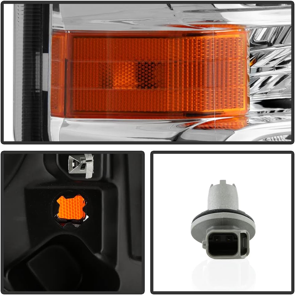 Passenger Side Headlight for Ford E150 E250 E350 E450 Van S1710