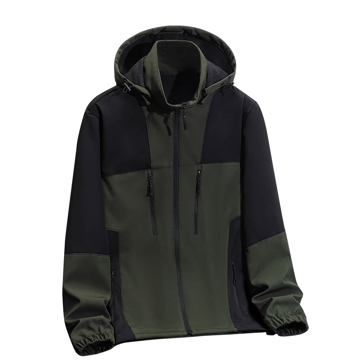 Men's Waterproof Ski Snow Jacket Sherpa Lined Hooded Coat X722