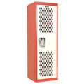 Red/White Single Tier Locker G595210