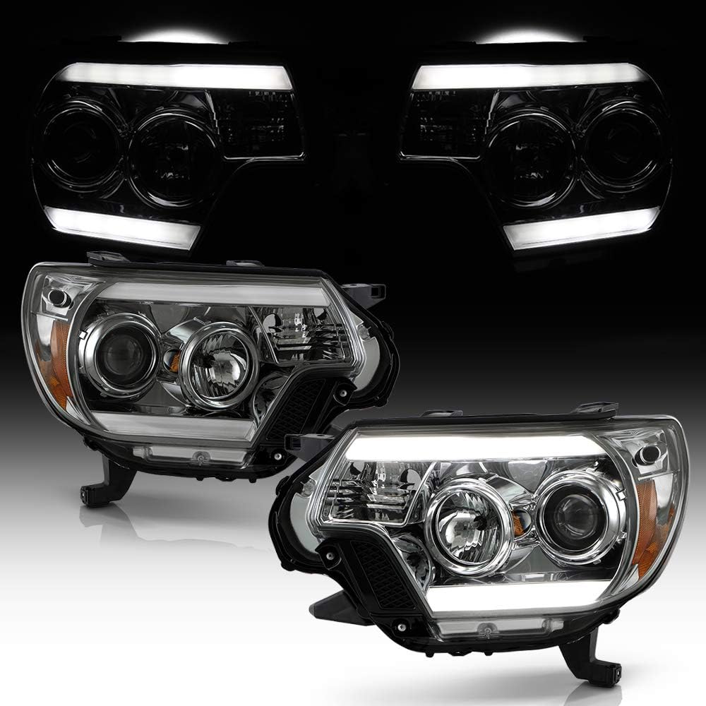 Black Housing Projector Headlights F9194
