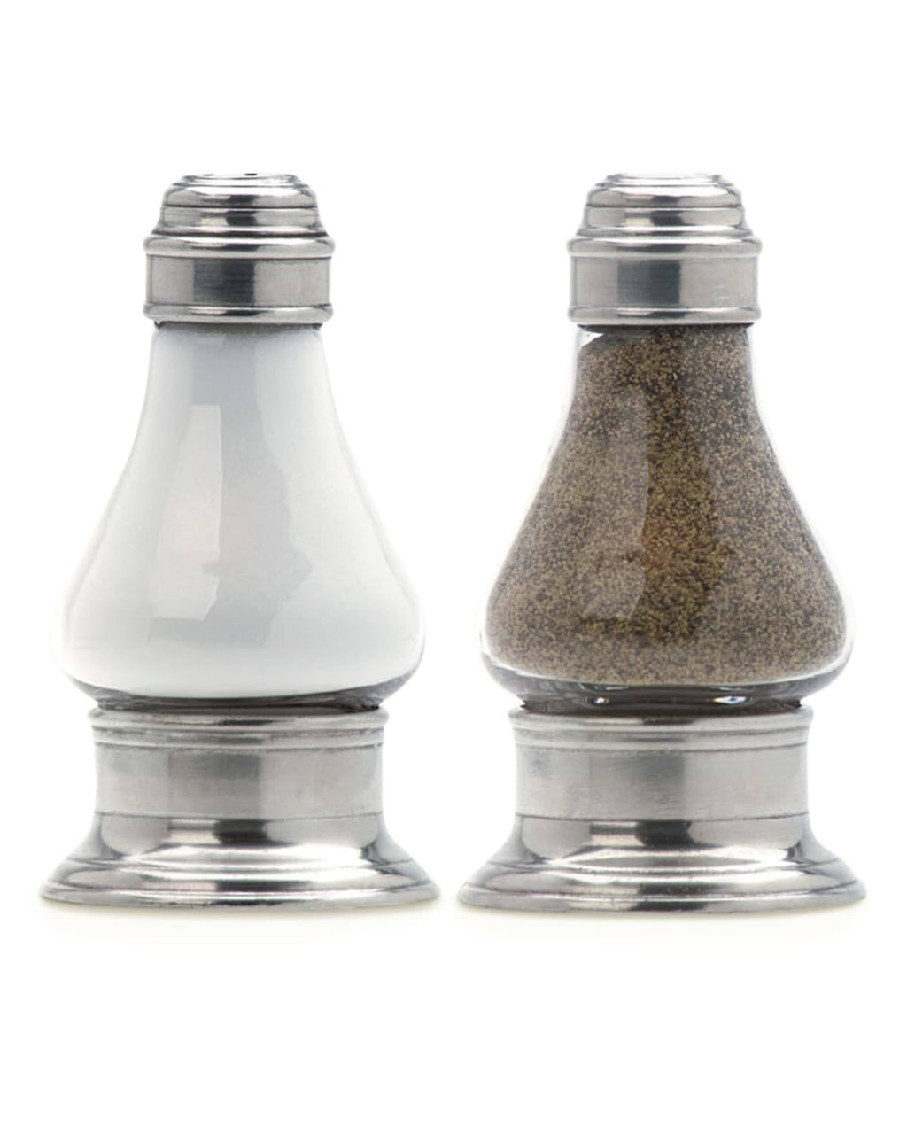 Pewter Siena Salt & Pepper Set Y6836