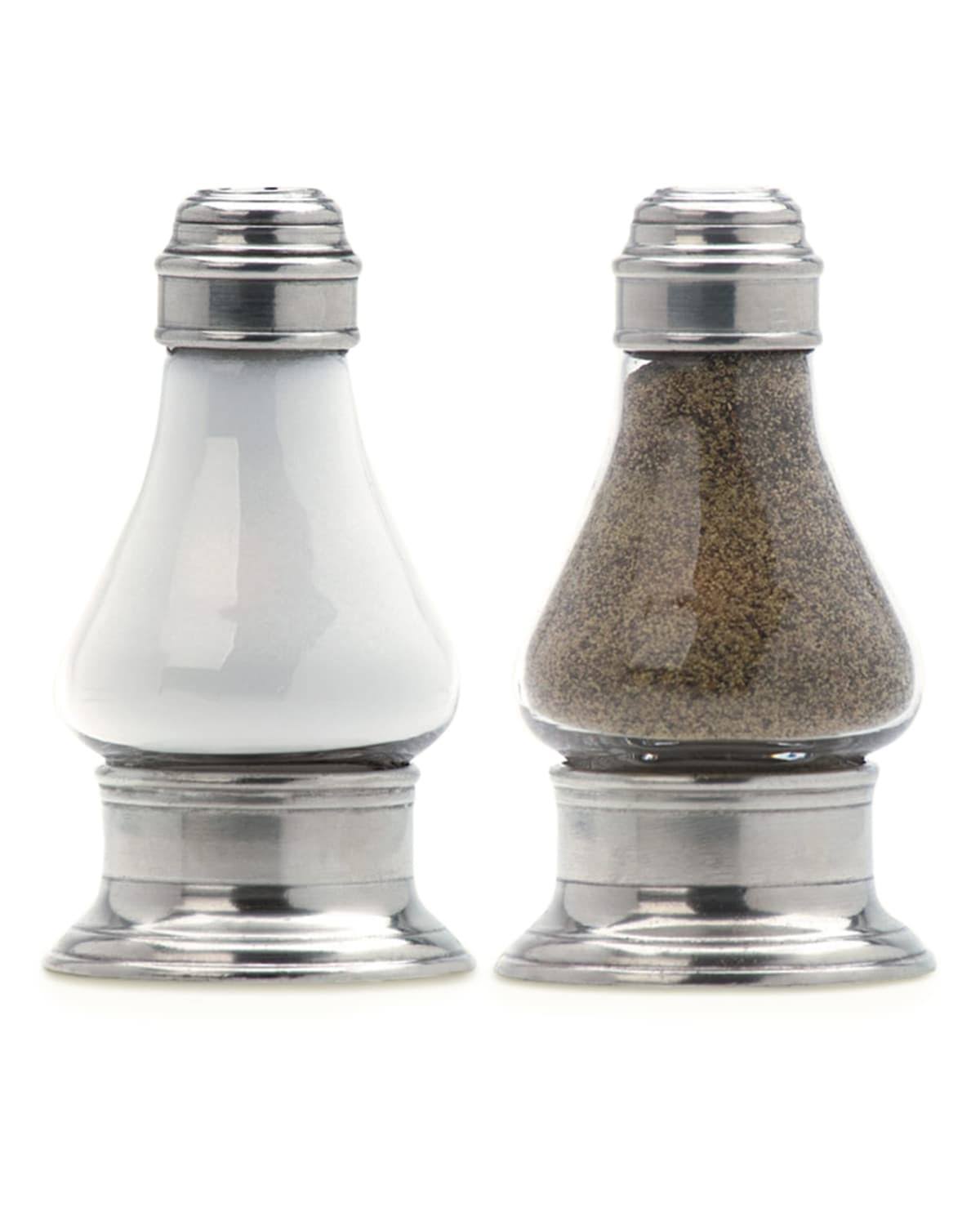 Pewter Siena Salt & Pepper Set Y6836