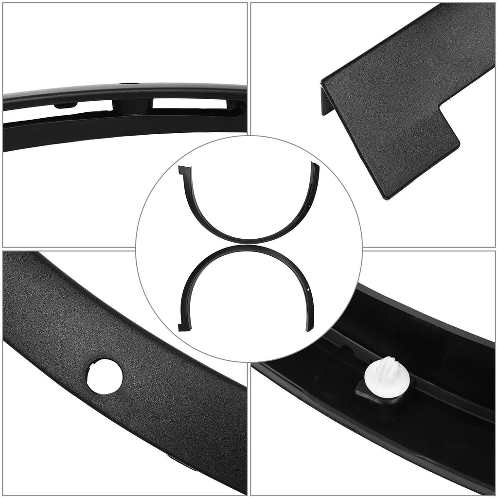 Black Fender Wheel Flare Molding S4934