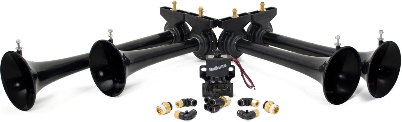 2 Gallon Train Horn Kit with 4 Trumpets S511798