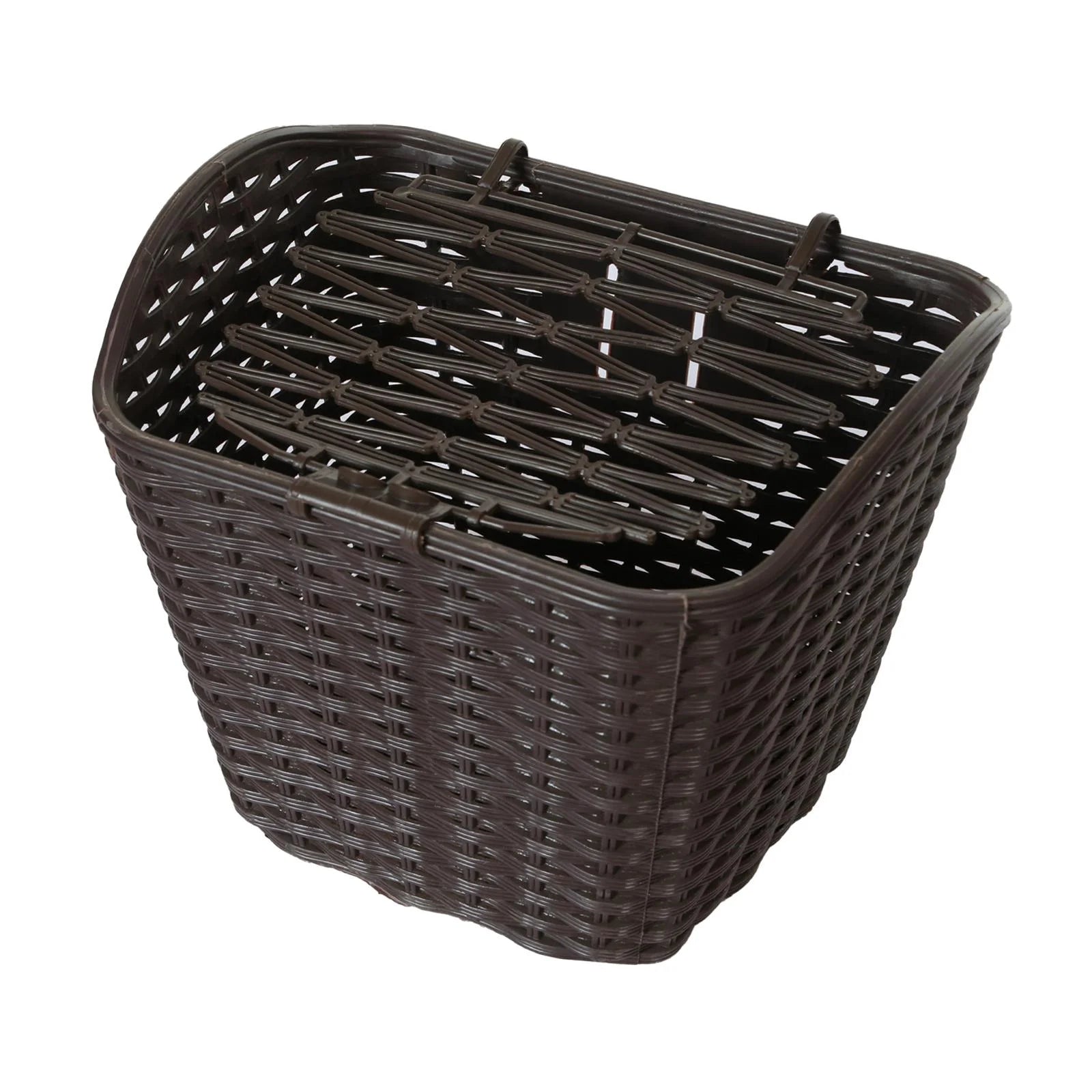 Khaki Bike Basket with Cover S5985