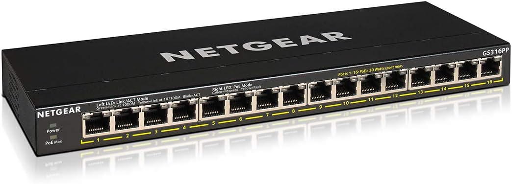 5-Port Gigabit Ethernet Unmanaged PoE Switch with 4 x PoE+ @ 83W Q5298