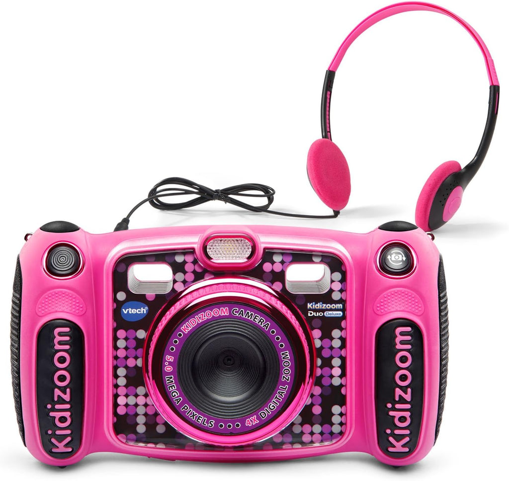 Blue Digital Selfie Camera with MP3 Player and Headphones, Pack of 2 K59257
