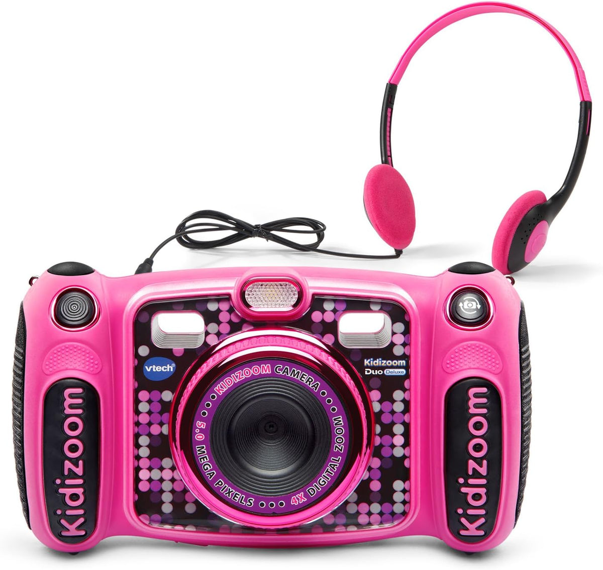 Blue Digital Selfie Camera with MP3 Player and Headphones, Pack of 2 K59257