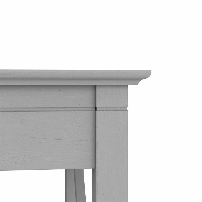 48W Writing Desk with Mid Back Tufted Office Chair in Cape Cod Gray O721951
