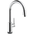 Chrome Pull Down Touch Single Handle Kitchen Faucet Q5323