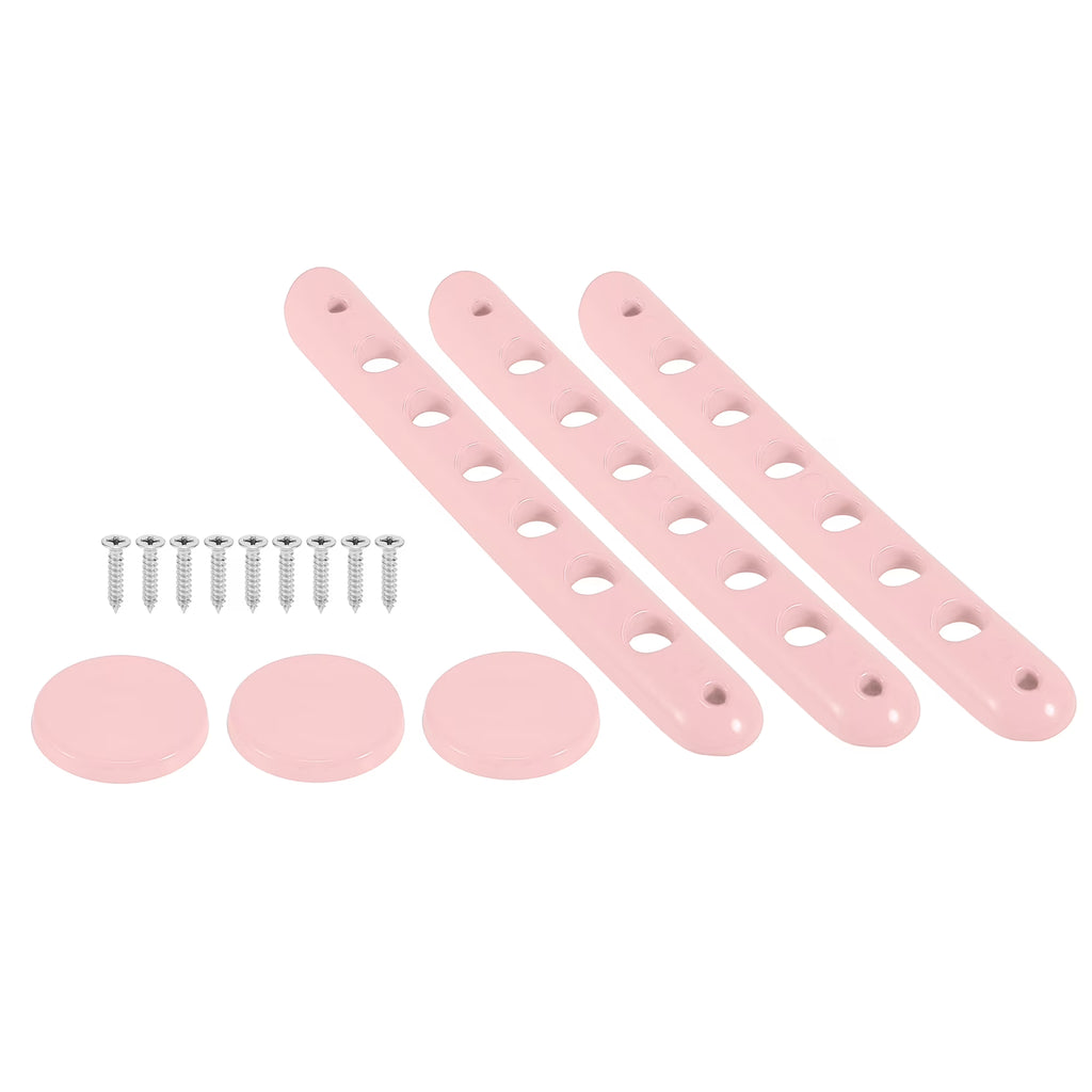 Pink Exterior Door Handle Decoration Strip Trim with Push Button Cover for Jeep Wrangler 2 Door 2007-2018 M51920