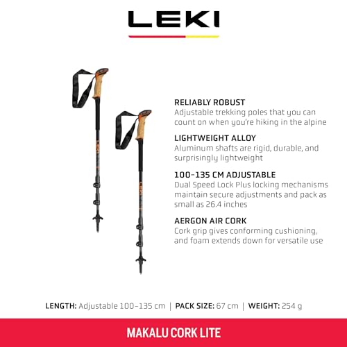 Aluminum Adjustable Lightweight Walking Poles W760