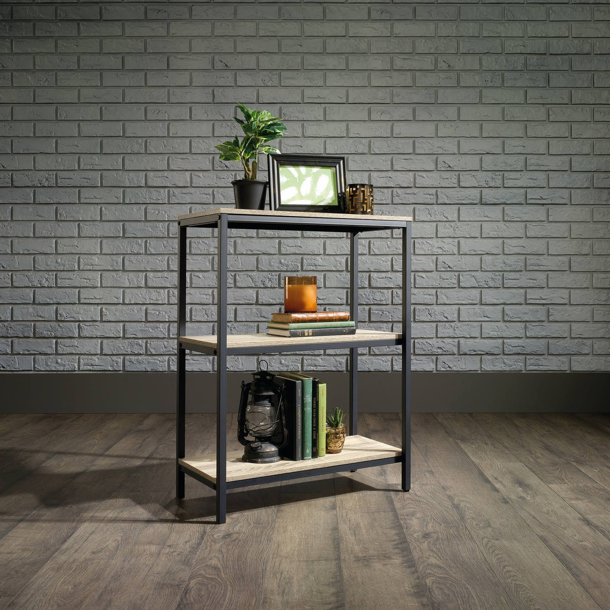 3 Shelf Bookcase, Charter Oak Finish C713