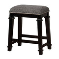 Black Tweed Backless Counter Stool B29806