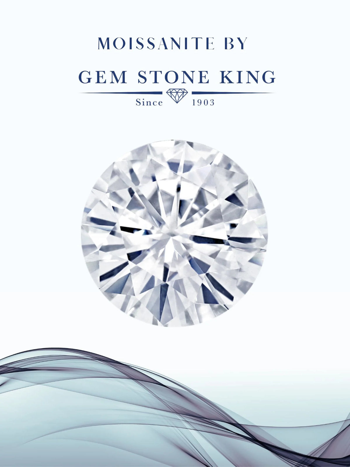Oval GH Created Moissanite Stud Earrings G286