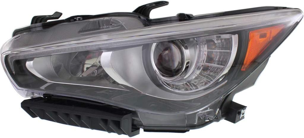 Headlight Assembly for Infiniti Q50 2014 2015 2016 Driver Side LED D589319