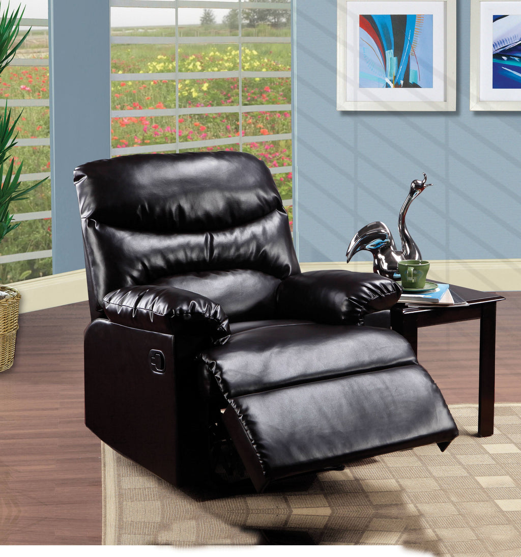 Espresso PU Recliner I1097