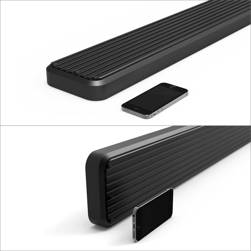 Black 4 Running Board Side Step L16566