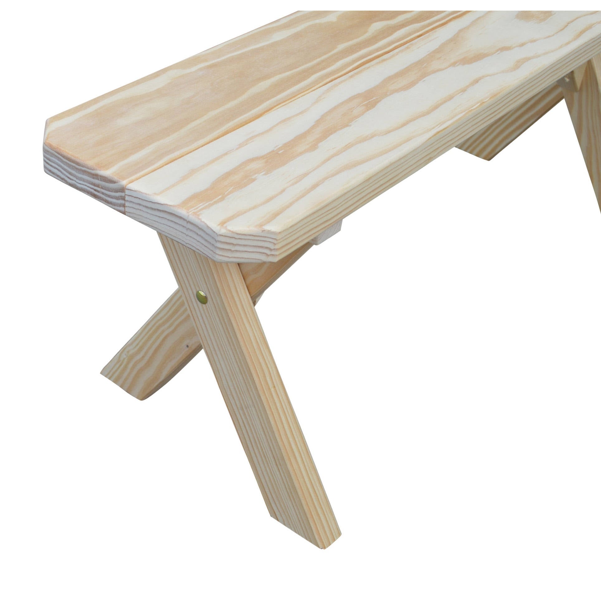 Caribbean Blue Crossleg Bench N685311